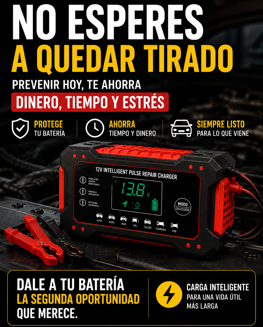 VoltGuard™ → Protección y recuperación de baterías