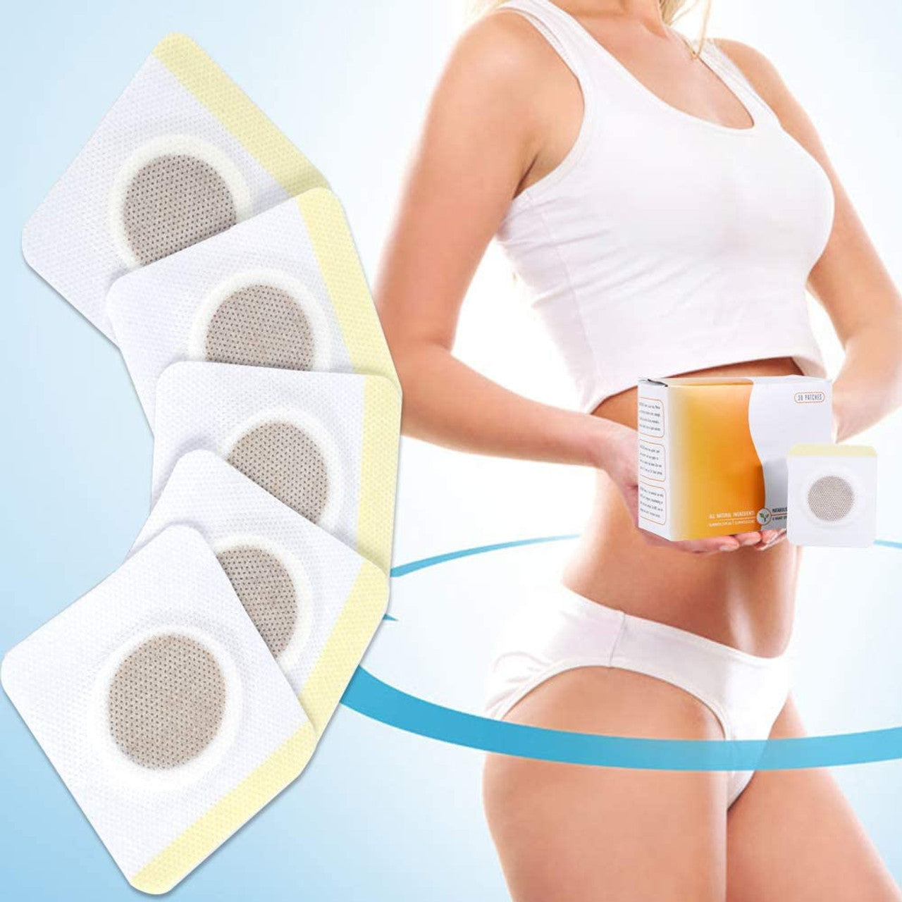 SvelteForm™ - Parches adelgazantes con bioactivos naturales (30 Unidades)