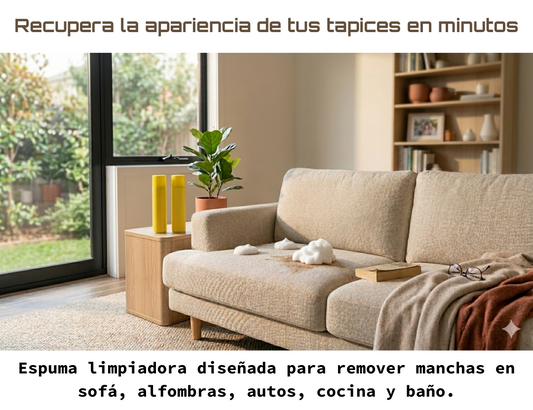 TapizClean Ultra X2 – Espuma limpiadora multiuso