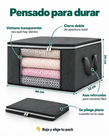 Q - Organizador de Ropa X3 UNIDADES