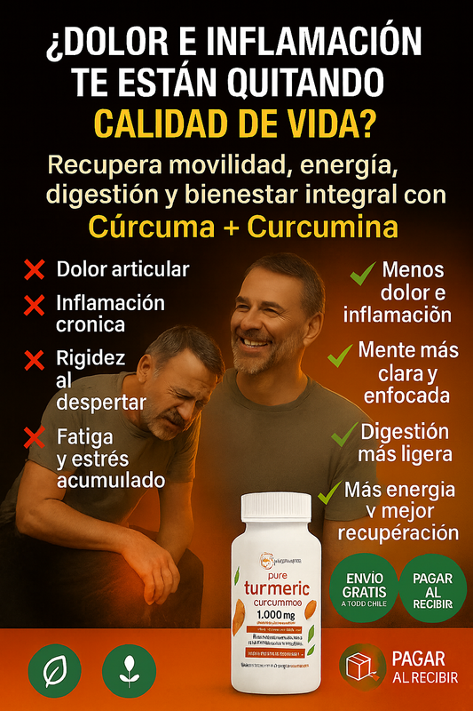 Turmeric Curcumin™ - Cúrcuma Prémium Bioactiva Avanzada