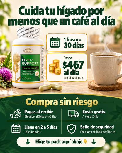 Liver Support - El cuidado diario que tu hígado merece