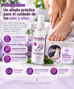 TerbiFin Spray | Una forma práctica de cuidar tus pies y uñas