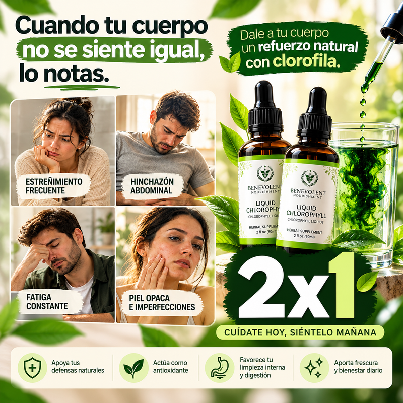 Clorofila Líquida Benevolent