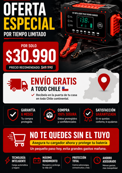 VoltGuard™ → Protección y recuperación de baterías