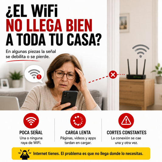 Repetidor de Wifi Inalámbrico