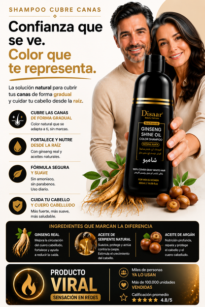 Shampoo Cubre Canas Disaar